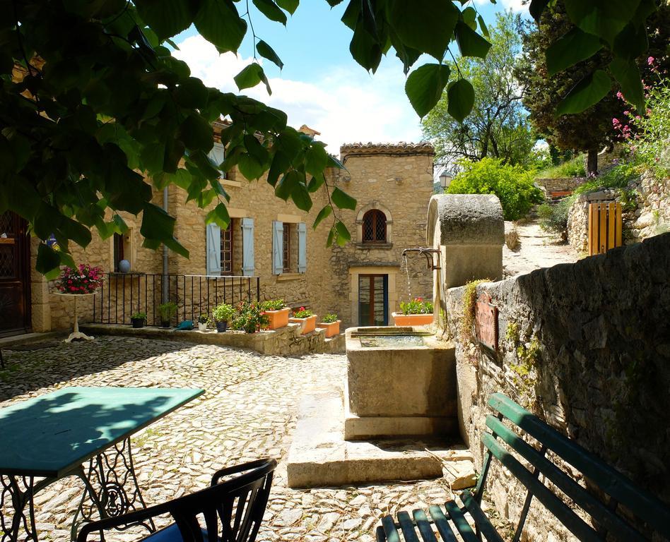 Chambres d'hôtes de l'Abbaye Montbrun-les-Bains Extérieur photo